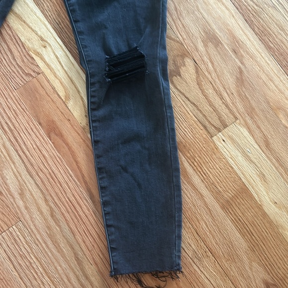 Faded Black PacSun High Rise Jeggings Jeans, size 24 - Picture 3 of 6